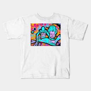 my favorite graffiti art Kids T-Shirt